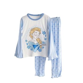 FEIFEISISTER Pajamas, Children's Clothes, Kids, Girls, Top and Bottom Set, Spring, Summer, Thin, Long Sleeve, Princess, Soft, Breathable, Cute, Loungewear, Sleepwear, Girls, 100, 110, 120, 130, 140