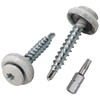 SKIR'CO Pack of 150 Roofing Screws 4.8 x 35 mm