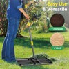 Lawn Leveling Rake, 5 FT Yard Leveler with 30 x