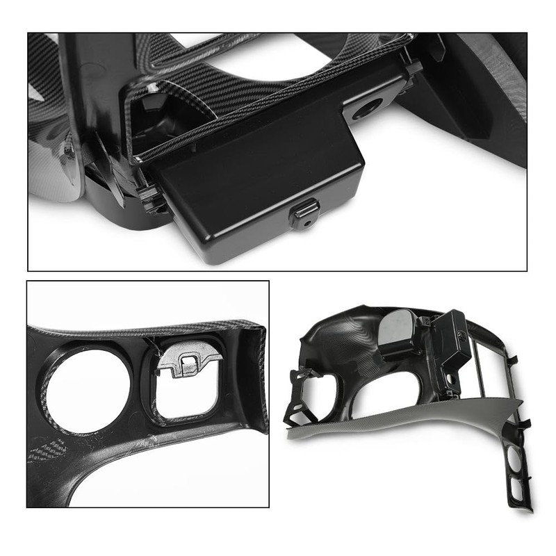 G-PLUS Double Din Radio Center Dash Bezel Kit 10407815, Fit