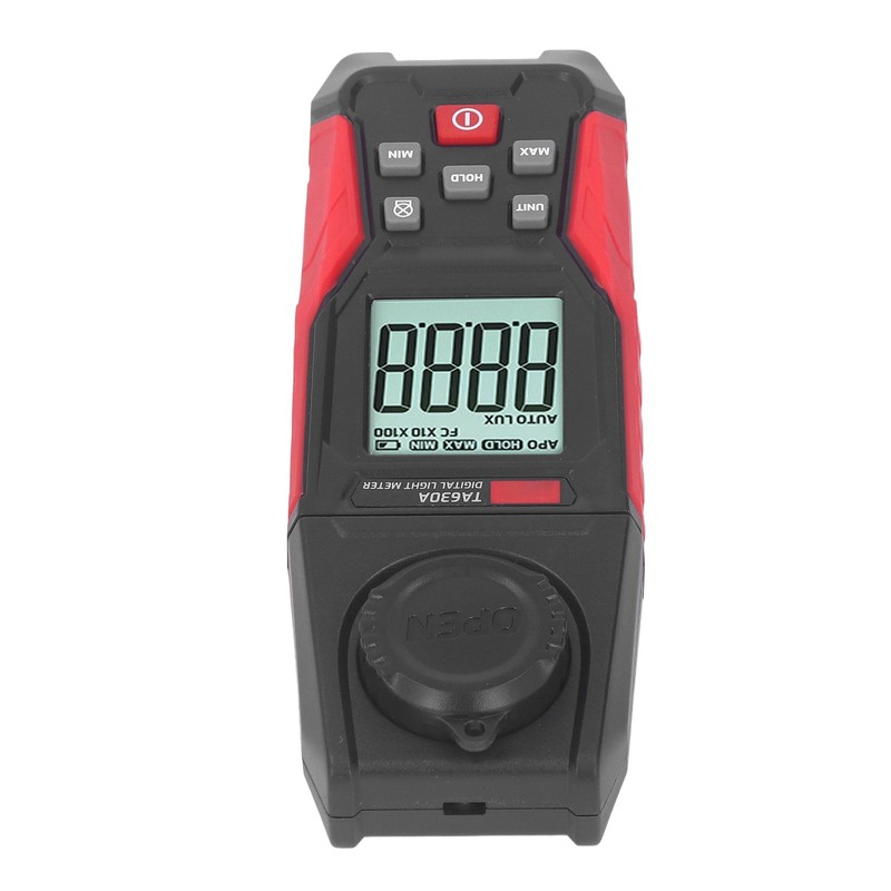 Digital Illuminometer High Accuracy 200000 LX Range 0.1LX Resolution Luxmeter