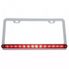 United Pacific 39744 License Plate Frame w/ 14 Red LED