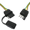 CARROFIX - Extensión plana de 4 cables de 60 pulgadas
