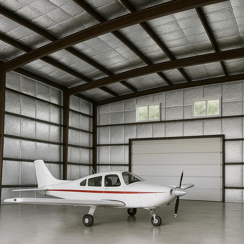 SmartSHIELD -5mm 24''X50ft R17 Reflective Insulation Roll, Foam Core Radiant