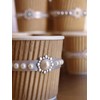 HOT BARGAINS, 500 X 4oz / 120ml Kraft Ripple Cups