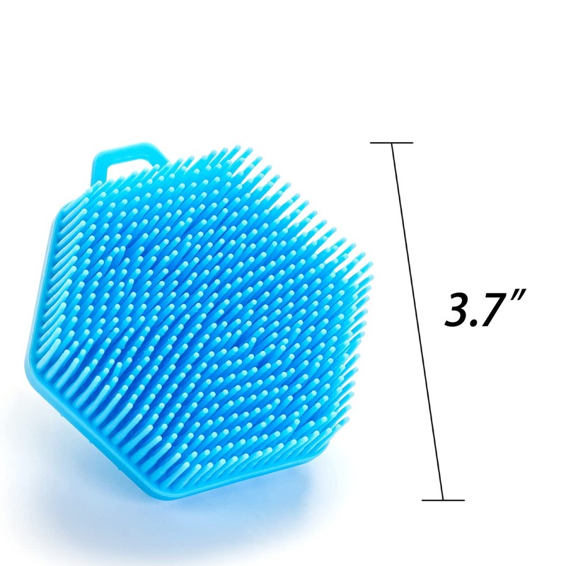 Premium Sensory Brush for Kids or Autism,Soft Silicone Body Scrubber,2