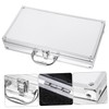 Levemolo Portable Aluminum Storage for Tools Metal Suitcase Locking Mechanism