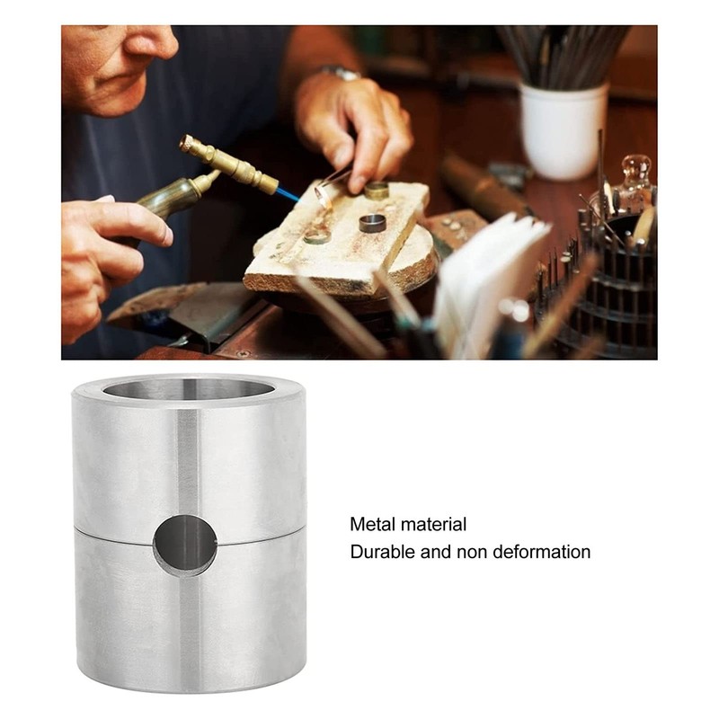 Sattie Melting Pot Aluminum Alloy Jewelry Casting Container DIY Metal