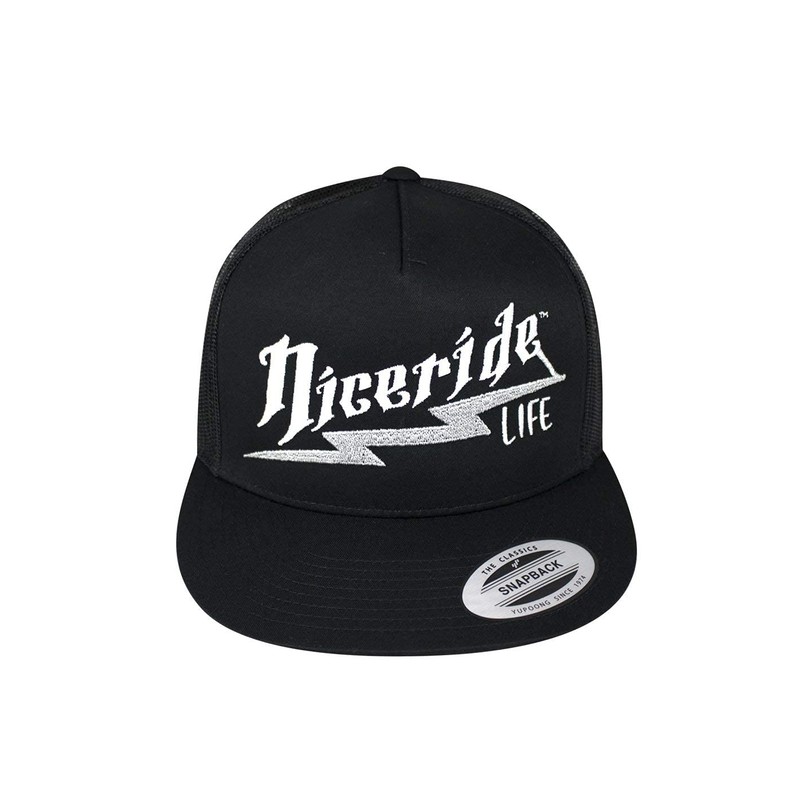 Shocker Classic 6006 Snapback Trucker Baseball Hat Black