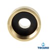 Reducer extension – outer x internal thread in untreated brass.