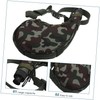 BESPORTBLE Camouflage Waist Water Bottle Pouch Portable Hydration Pack for