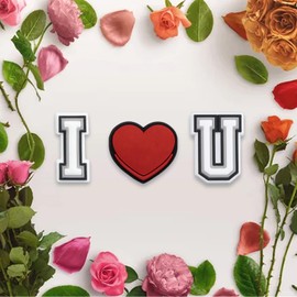 39 Pack Letter Decoration Charms 0-9# Number, Alphabet ABC-Z Characters, DIY for Boy Girl Teens Men Women and Adults