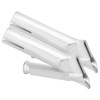 2Pcs Welding Gun Nozzle Cicular Stainless Steel Hot Air Plastic
