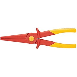 Draper 6083 Knipex Fully Insulated 'S' Range Soft Grip Long Nose Pliers, Multi-Colour, 220 mm