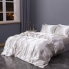 Sleepymoon Duvet Cover Set Silk Like Single Double King Super