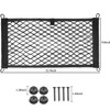 BetterJonny 2pcs Car Mesh Cargo Net, 25X55cm Cargo Nylon Net