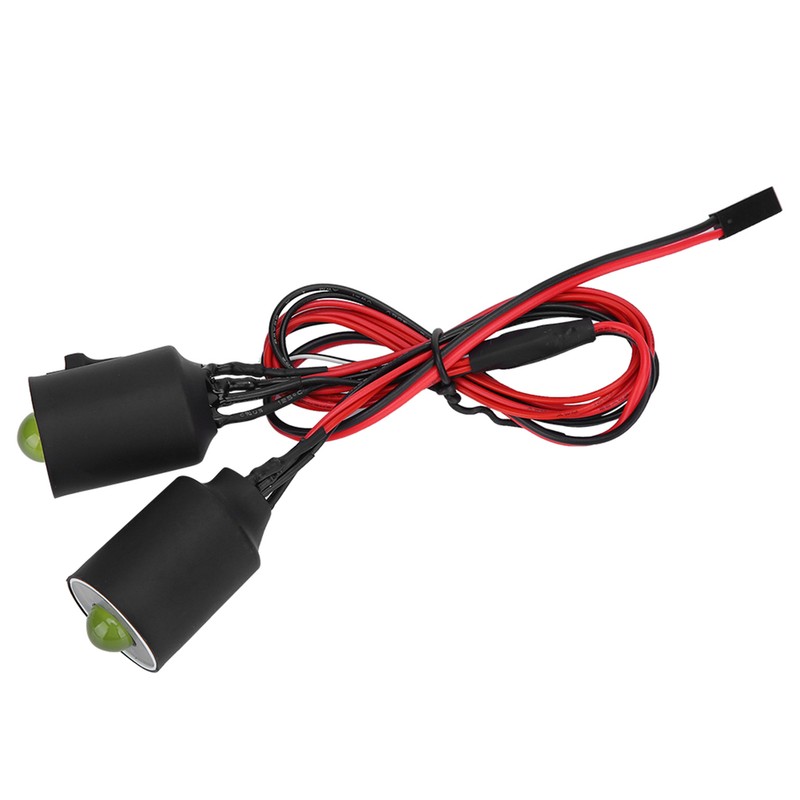 1/10 RC Universal Headlight Remote Control Car LED Light 22mm