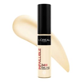 L'Oréal Paris Corrector Facial Infaillible More Than Concealer: Cobertura Total, Acabado Natural y Larga Duración. Multiusos para Imperfecciones y Oje