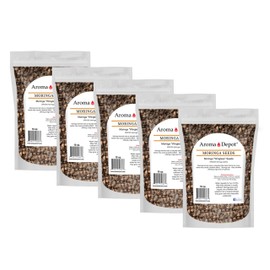 Moringa Seeds 10 oz. oleifera WINGLESS Clean, Sun-Dried, 100% Natural, Raw Superfood, Nutritional, Antioxidant. Rich in Vitamins Edible Seeds, (Approx. 5000) 5-PACK