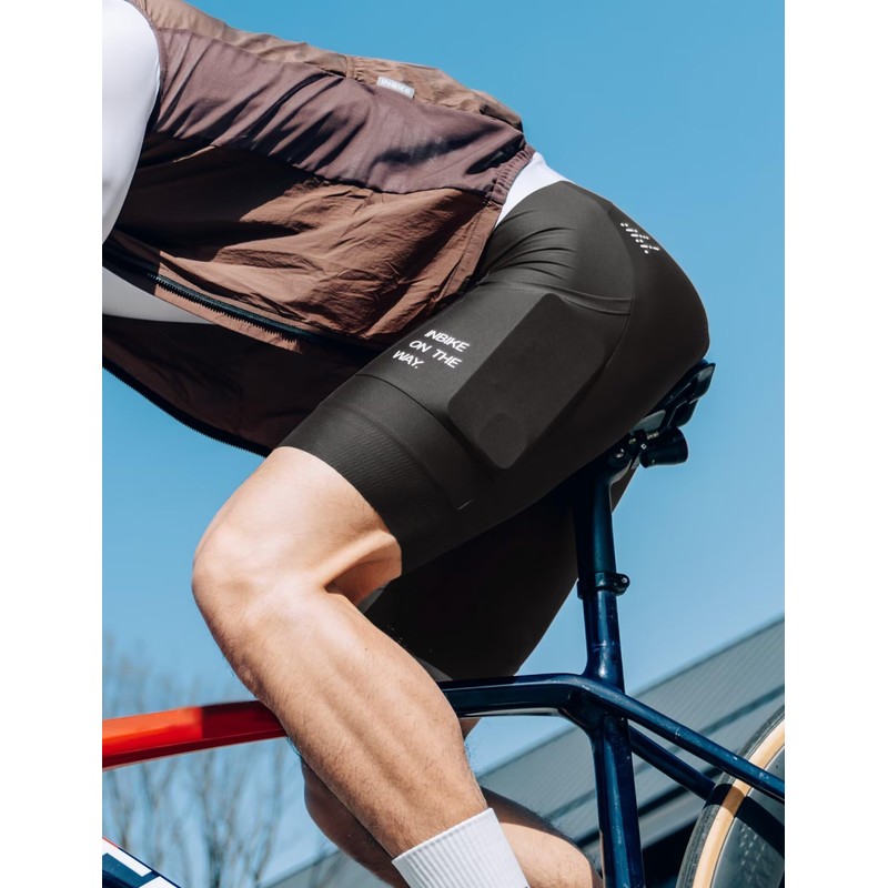 INBIKE Men's Cycling Shorts with Seat Padding Pocket Summer Breathable