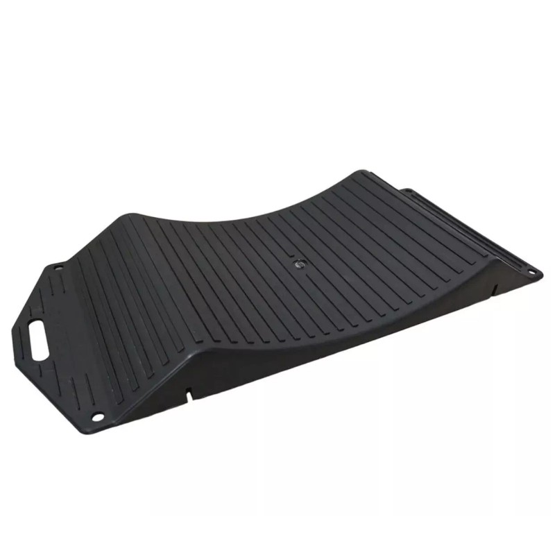 BLVD 4Pcs Black Portable Tire Saver Ramps Highly Visible for