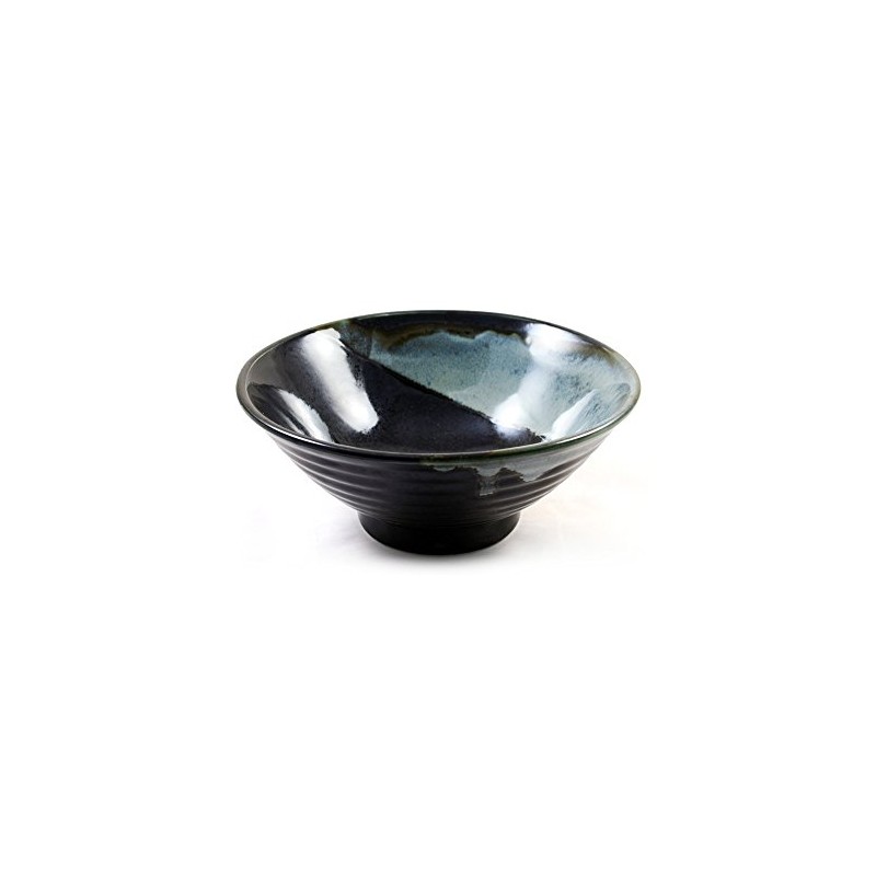Zen Minded Japanese Ceramic Ramen Noodle Soup & Sushi Bowl