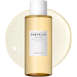 SKIN1004 Centella Toning Toner 13.52 fl.oz 400ml Korean face toner containing Madagascar Asiatica & Hyaluronic Acid for moisturizing, soothing and PHA exfoliating skin care / 스킨1004 센텔라 토닝 토너 13.52 fl.oz 400ml 마다가스카르 아시아티카 & 히알루론산이 함유된 코리안 페이스 토너로 보습 진정 및 PHA 각질 제거제 스킨케어