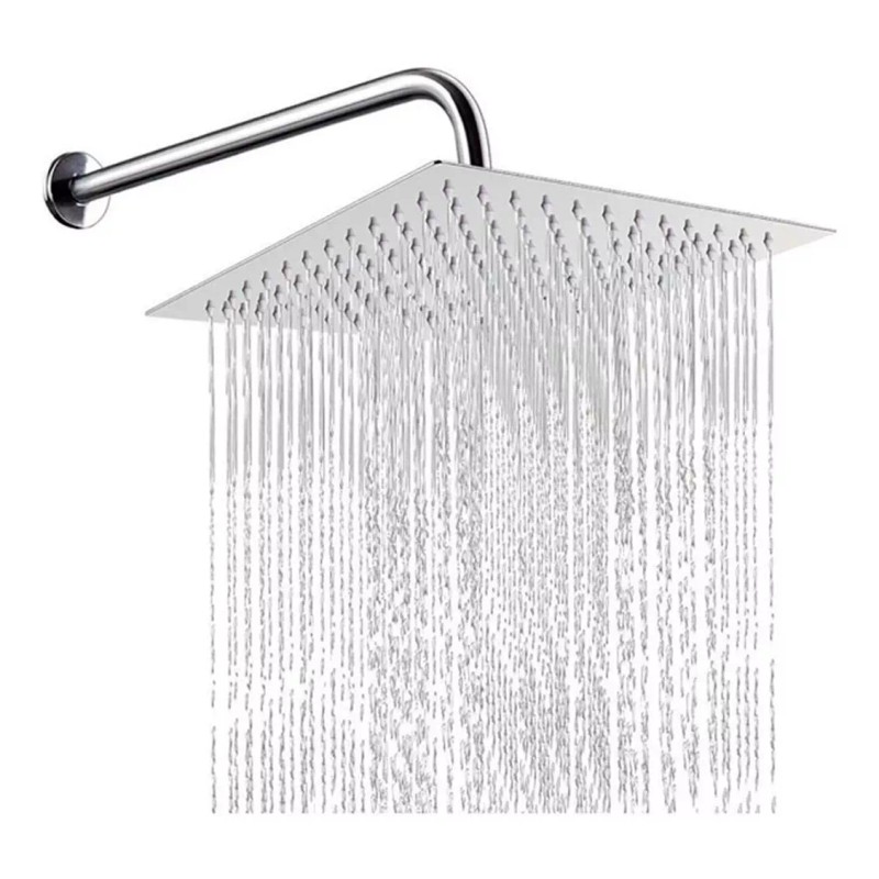 IML Regadera Cuadrada + Tubo 50cm + Regadera Telefono 2