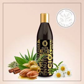 OURO Tratamiento Capilar Reestructurante Keratin Complex con Argn, Nutricin Extra para Cabello Daado, 250 ml                                          
