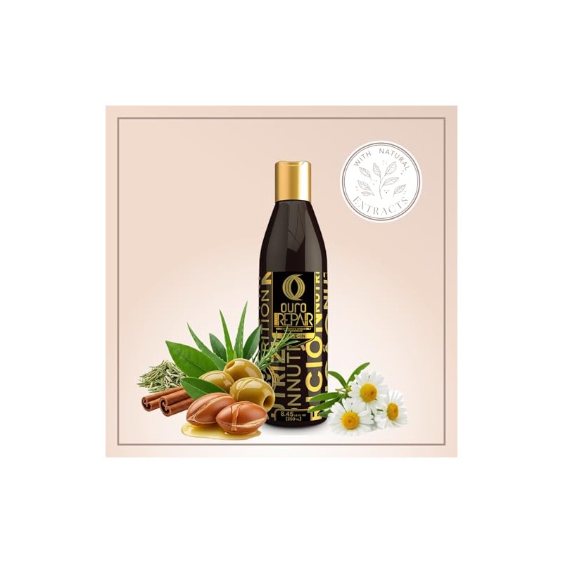 OURO Tratamiento Capilar Reestructurante Keratin Complex con Argn, Nutricin Extra