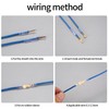 KOXXIAMOQ 600 Pcs 2.8mm 4.8mm 6.3mm Male and Female Wire
