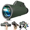 Python 10x42 mm Explorer Monocular Telescope with Smartphone Adapter &