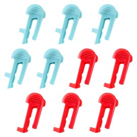 Dreyoo Cycle Timer Clock ON/OFF Plastic Switch Trippers Compatible with Intermatic 156PB10398A P1000, PB, PF1100, TN, HB and TB Series, Easy to Use Pool Timer On Off Clips (5 Green ON /5 Red OFF)