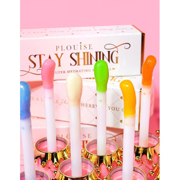 P.Louise Stay Shining Crown Lip Oil, Poison Apple