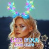 JONKY Light Up Star Hair Clips LED Headpiece Glow Cosplay