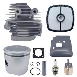 Mikatesi SRM-225 CYLINDER Kit Fits For ECHO SRM-225 PAS-225 GT-225 GT-225L PE-225 GT-225i GT-225SF SRM-225i SRM-210 SRM-210i Trimmer Lawn Equipment with SRM 225 Air Filter Tune Up Kit A130002100
