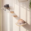 Cat Wall Shelf & Window Perch Combo, Wood Cats Wall