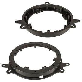 tomzz Audio 2855-006 Speaker Rings Adapter Brackets Compatible with Toyota CH-R Celica Corolla Prius Yaris Lexus Uva for 165 mm DIN Speaker