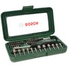 Bosch 46pc. Screwdriver Bit and Nutsetter Set (PH-, PZ-, Hex-,