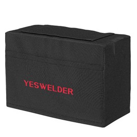 YESWELDER Welder Cover, Waterproof Protective Dust Cover for Welding Machine with Storage Pockets Small Size 14.96" x 10.24" x 6.69" for FLUX-135PRO, etc.