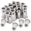 30pcs M8 Rivet Nut Stainless Steel Rivet Nuts Threaded Insert