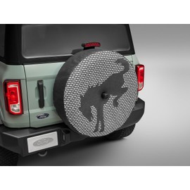 2021+ Ford Bronco OEM Bucking Bronco Logo 35" Spare Wheel Tire Cover R2DZ-9945026-H