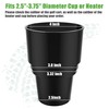10L0L Universal Golf Cart Propane Heater Cup Holder for Yamaha,