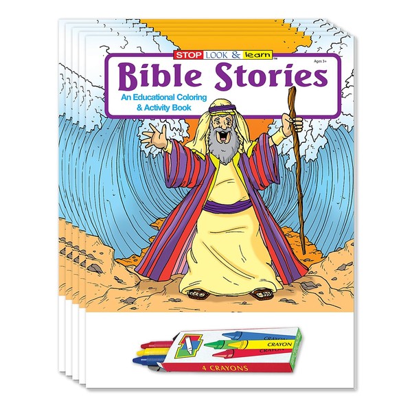 ZOCO - Bible Stories - Coloring Books (50 Bulk Pack,