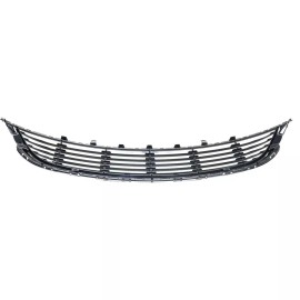 Keystone Automotive Operations Fits Chrysler 200 Front Bumper Grille For 2015-2017 Textured Black Plastic
