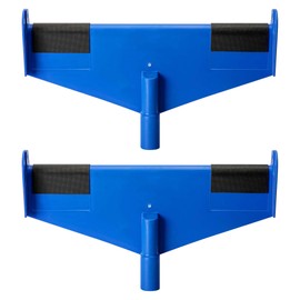 Nkiy Quen 2 Pcs 17 Inch Gutter Ladder Safety Rest-Non-Slip Gutter Guard Ladder Stabilizer-Ladder Safety Helper for Gutters and Roof Safety Protection