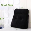 Ziihome Wedge Headboard Pillow + 2 Head Roll Pillows Bed