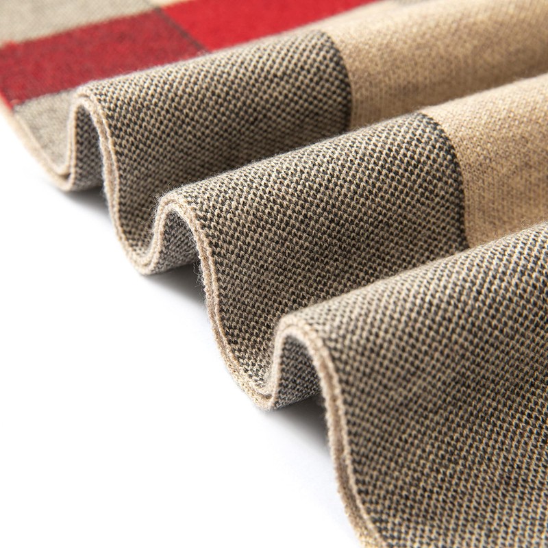 Lallier Mens Merino Wool Long Winter Tie Scarf with Gift