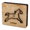 Leather Cutting Die Horse Shape Sharply Clean Edge Alloy Steel