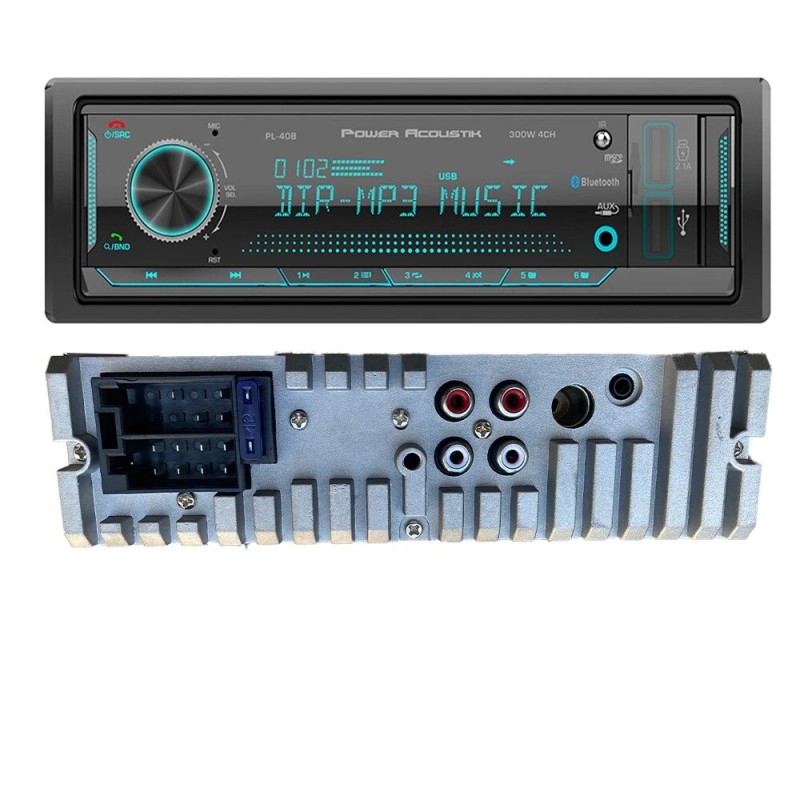 Power Acoustik Car Stereo For 2001-2006 Acura MDX Bluetooth USB/MP3